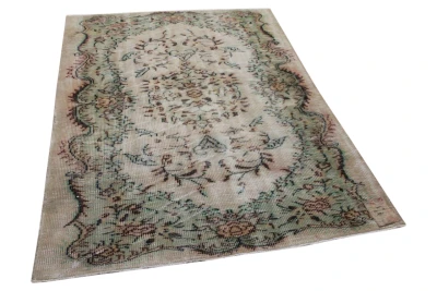 Vintage vloerkleed met groen 17553 224cm x 156cm