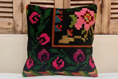 rozenkelim kussen nr.18106 50cm x 50cm incl binnenkussen 