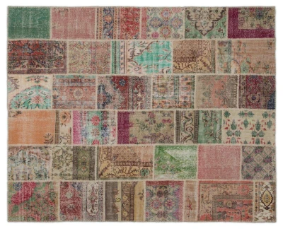 patchwork vloerkleed diverse kleuren nr.20520 306cm x 246cm