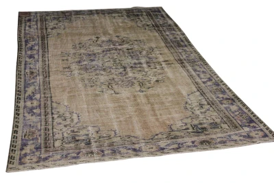 Vintage vloerkleed beige nr.24418 259cm x 164cm  