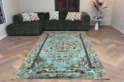 Vintage vloerkleed 27157 302cm x 172cm