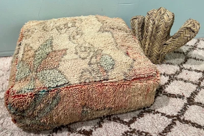 Marokkaanse Poef 60cm x 60cm x 25cm nr: 44084