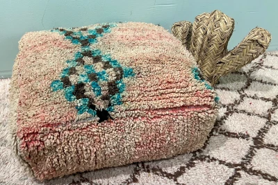 Marokkaanse Poef 60cm x 60cm x 25cm nr: 44098