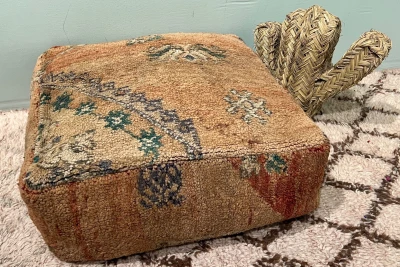 Marokkaanse Poef nr.44134 60cm x 60cm x 25cm