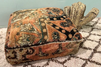 Marokkaanse Poef nr.44140 60cm x 60cm x 25cm