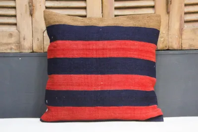 Kussen uit Turkije 50cm x 50cm incl binnenkussen katoenen achterkant (beige) Nr.51626