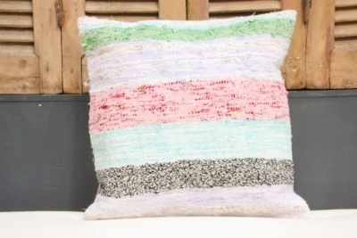 Kussen uit Turkije 50cm x 50cm incl binnenkussen katoenen achterkant (beige) Nr.51656