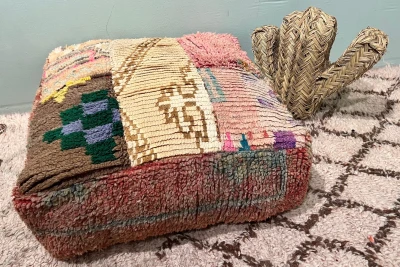 Marokkaanse Poef nr.55137 60cm x 60cm x 25cm