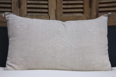 Sabra Kussen uit Marokko grijs 100cm x 50cm incl vulling nr. 58133