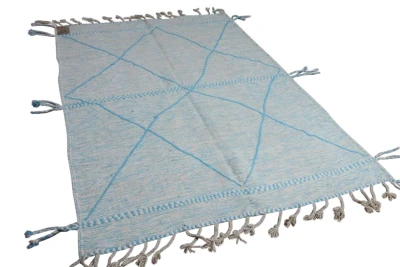 SALE Beni ouarain vloerkleed platgeweven (geen hoge pool)  240cm x  165cm 