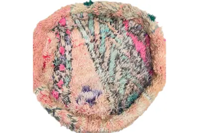 Ronde Marokkaanse Poef 65cm x 25cm nr: 94020 incl. vulling Verwacht midden december