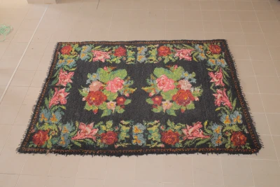 Rozenkelim authentiek, handgeweven in Moldavië 43005 261cm x 187cm verwacht in November