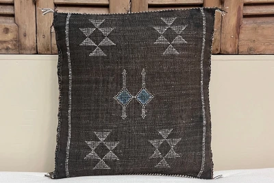 Sabra Kussen uit Marokko bruin 45cm x 45cm incl vulling nr.64130