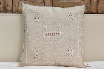 Sabra Kussen uit Marokko beige 45cm x 45cm incl vulling nr.64142