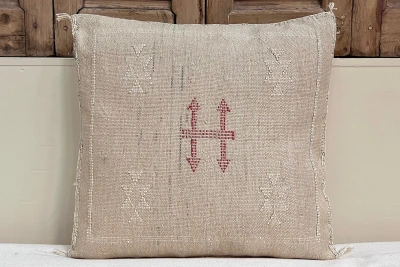 Sabra Kussen uit Marokko beige 45cm x 45cm incl vulling nr.64144