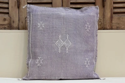 Sabra Kussen uit Marokko paars 45cm x 45cm incl vulling nr.94133