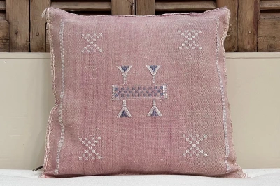 Sabra Kussen uit Marokko roze 45cm x 45cm incl vulling nr.94136