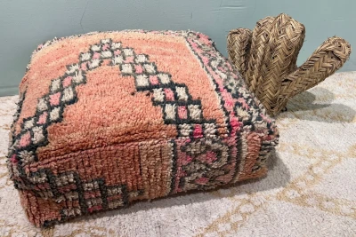 Moroccan Pouf No. 47016 60cm x 60cm x 25cm including filling