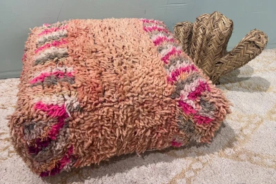 Moroccan Pouf No. 47027 60cm x 60cm x 25cm including filling