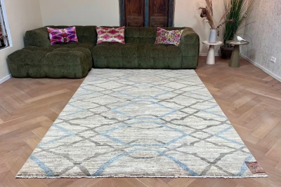 Handgeknoopt vloerkleed 25672 298cm x 193cm