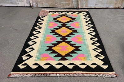 Handgemaakte nieuwe kelim 30666 100cm x 62cm