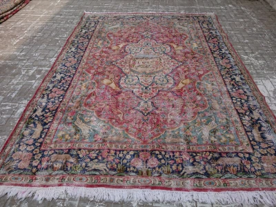 Kirman vloerkleed 122059 332cm x 241cm 