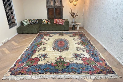 ongeschoren kirman vloerkleed 24612 390cm x 290cm