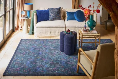 Sale vintage look vloerkleed 275cm x 185cm showroom model