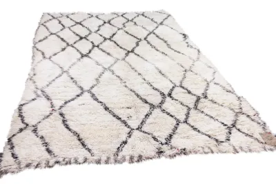 Oud beni ouarain vloerkleed nr.14825 315cm x 195cm