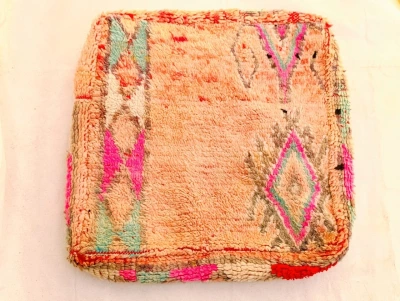 Moroccan Pouf No. 47039 60cm x 60cm x 25cm including filling