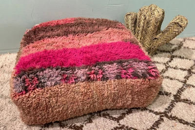 Marokkaanse Poef 60cm x 60cm x 25cm nr: 44052