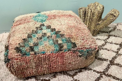 Marokkaanse Poef 60cm x 60cm x 25cm nr: 44063