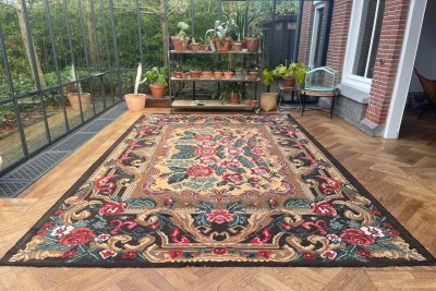 Rozenkelim authentiek, handgeweven in Moldavië 11759 405cm x 250cm