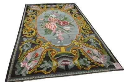 Rozenkelim authentiek, handgeweven in Moldavië 18534 336cm x 186cm