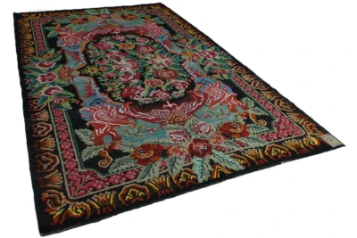 Rozenkelim authentiek, handgeweven in Moldavië 71447 357cm x 222cm 