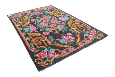 Rozenkelim authentiek, handgeweven in Moldavië 9386 290cm x 186cm 