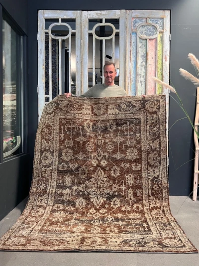 Sample sale vloerkleed vintage style nr.2491 230cm x 160cm 