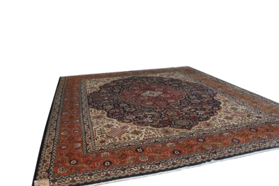 Vintage Tabriz vloerkleed uit 1970, nr.16904 399cm x 295cm