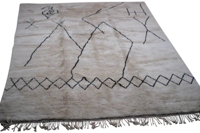 VERKOCHT Beni ouarain beige 64250 400cm x 300cm