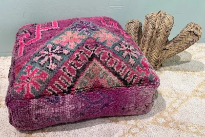 Moroccan Pouf No. 21108 60cm x 60cm x 25cm including filling