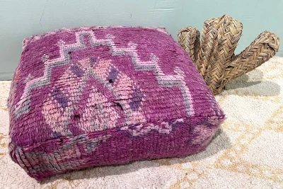 Moroccan Pouf No. 21120 60cm x 60cm x 25cm including filling