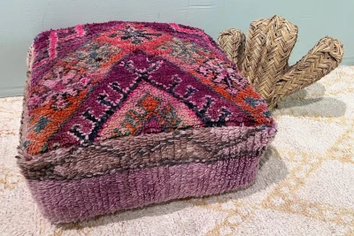 Moroccan Pouf No. 21113 60cm x 60cm x 25cm including filling