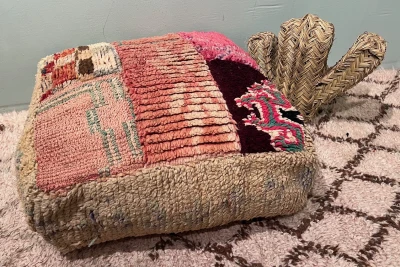 Marokkaanse Poef nr.55110 60cm x 60cm x 25cm