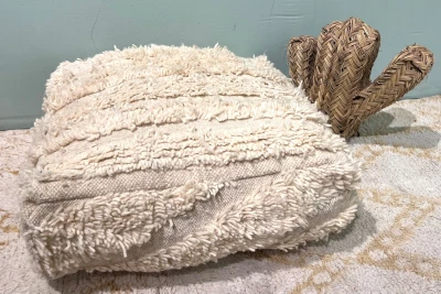 Marokkaanse Poef nr.94037 60cm x 60cm x 25cm incl. vulling