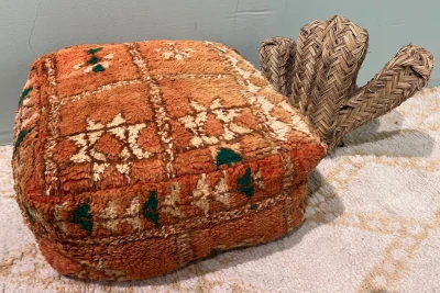 Marokkaanse Poef nr.94040 60cm x 60cm x 25cm incl. vulling