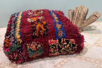 Marokkaanse Poef nr.94043 60cm x 60cm x 25cm incl. vulling