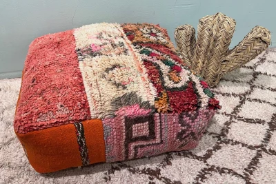 Marokkaanse Poef nr.55160 60cm x 60cm x 25cm