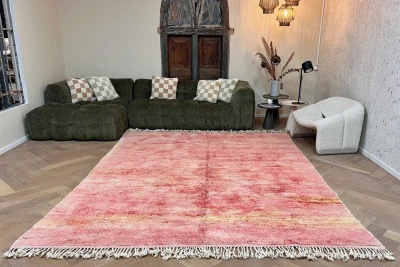 SALE Beni ouarain roze, oranje 17304 300cm x 240cm 