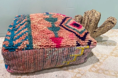 Moroccan Pouf No. 47004 60cm x 60cm x 25cm including filling