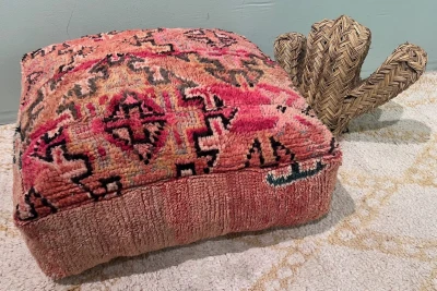 Moroccan Pouf No. 47011 60cm x 60cm x 25cm including filling